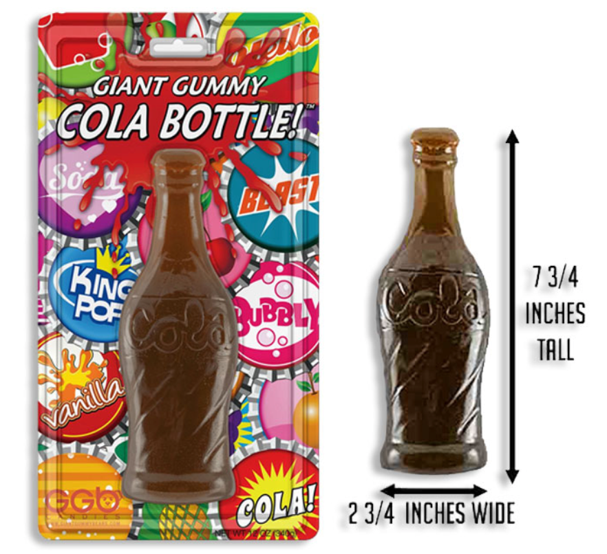 Giant Gummy Cola Bottle