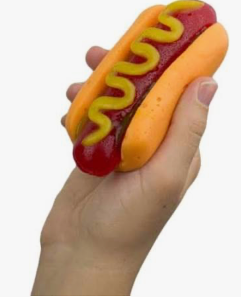 Giant Gummy Hotdog