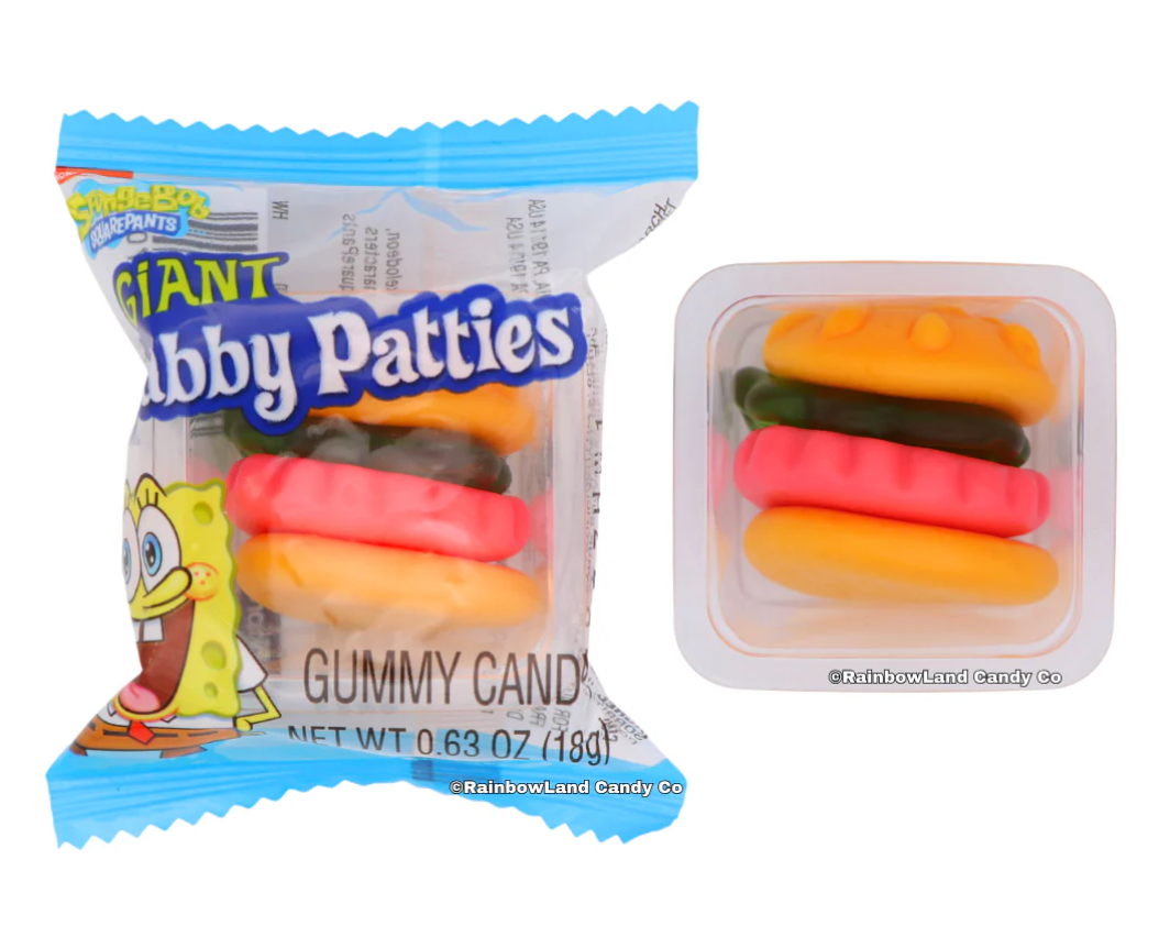 Giant Gummy Krabby Pattie