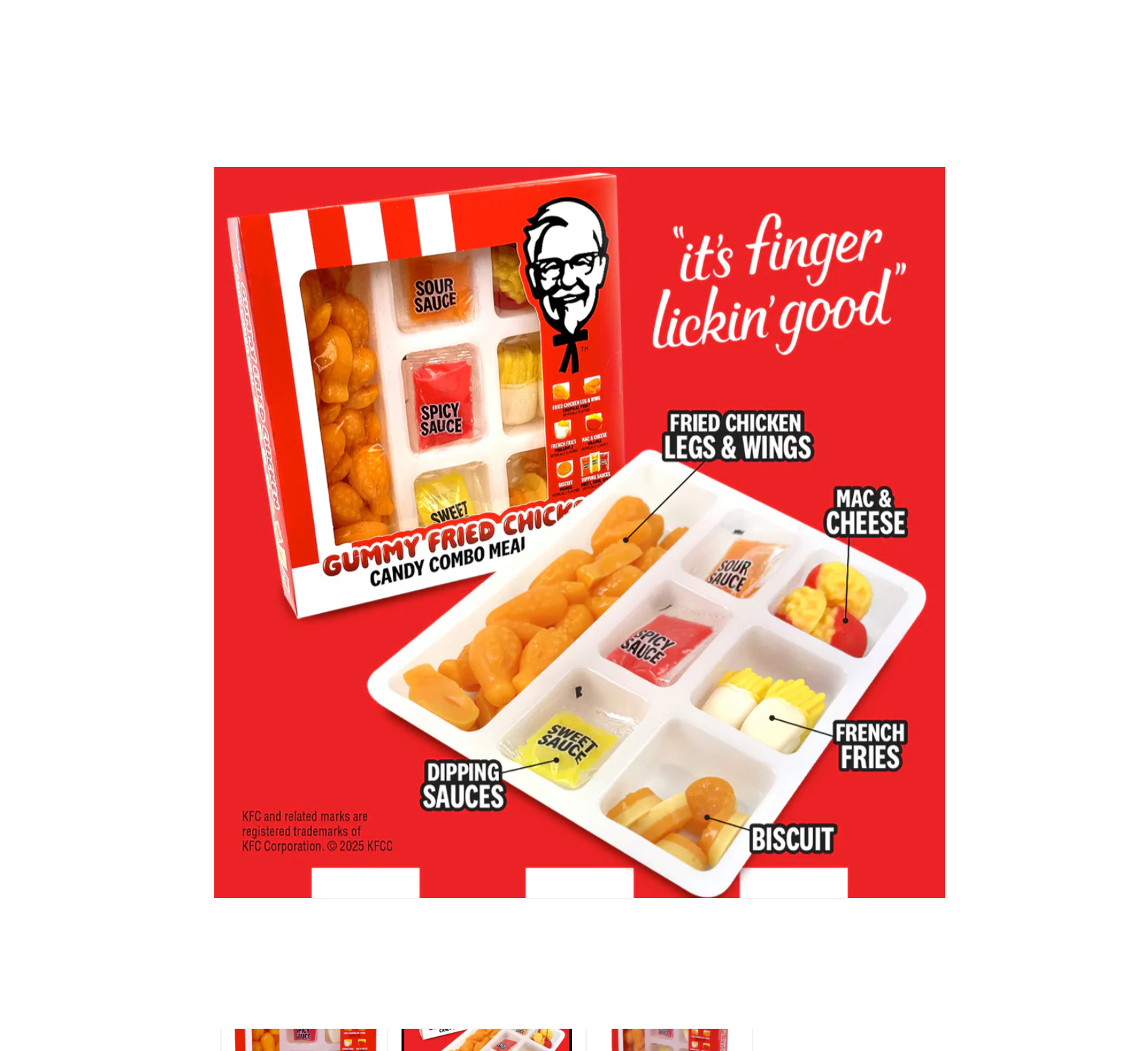 KFC Gummy Fried Chicken