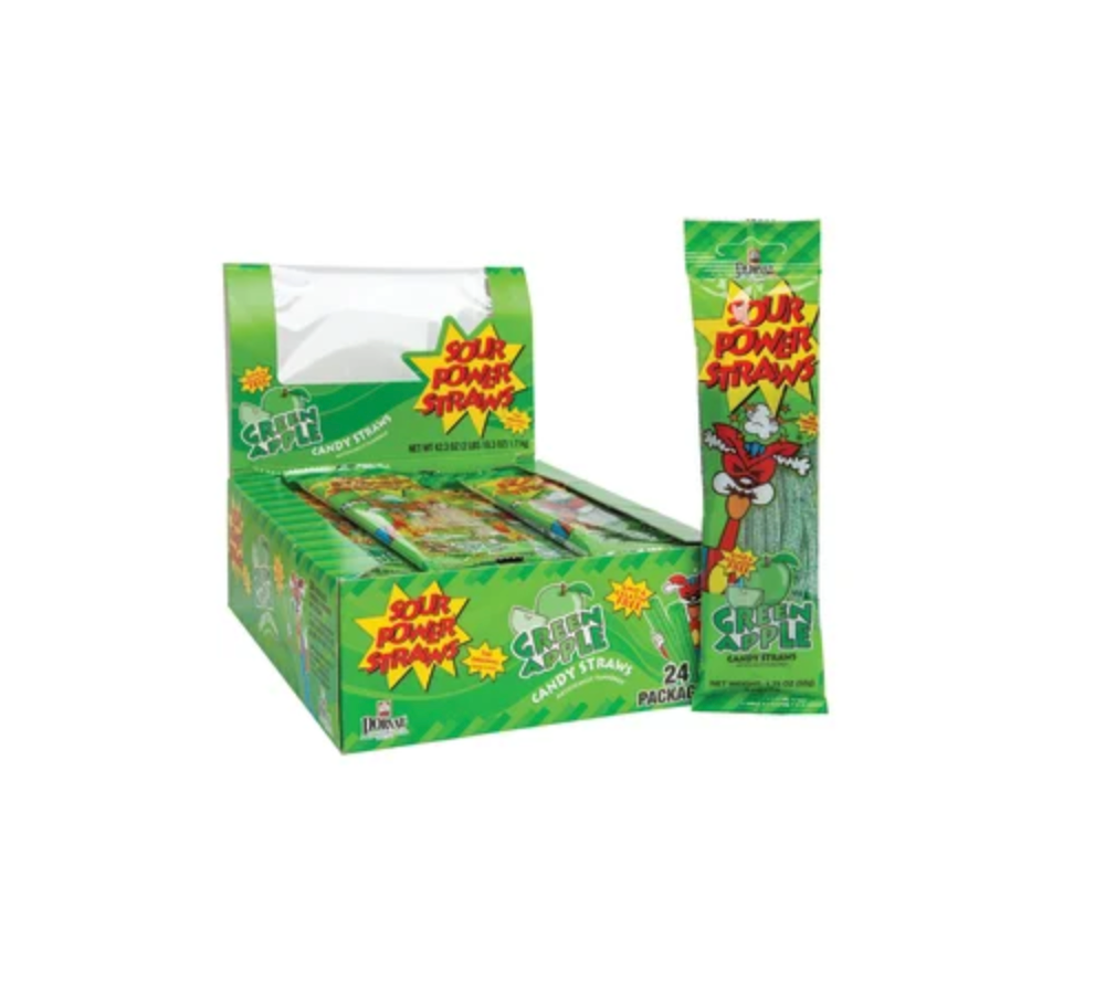 Sour Power Straws