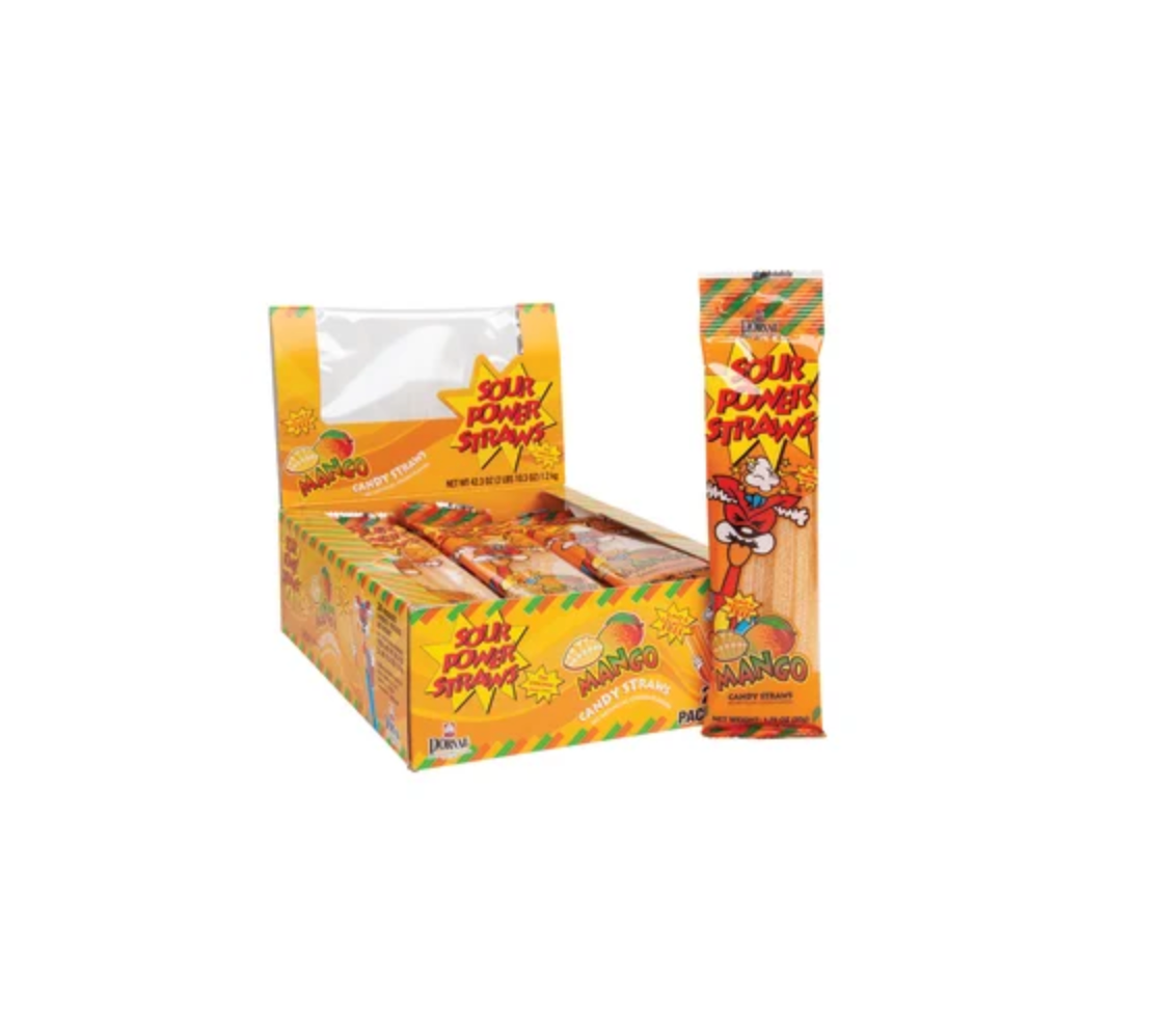 Sour Power Straws
