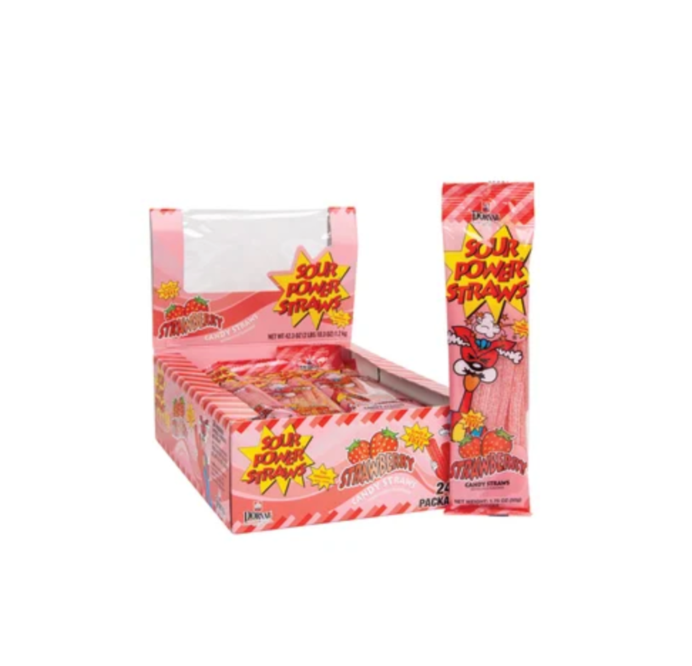 Sour Power Straws