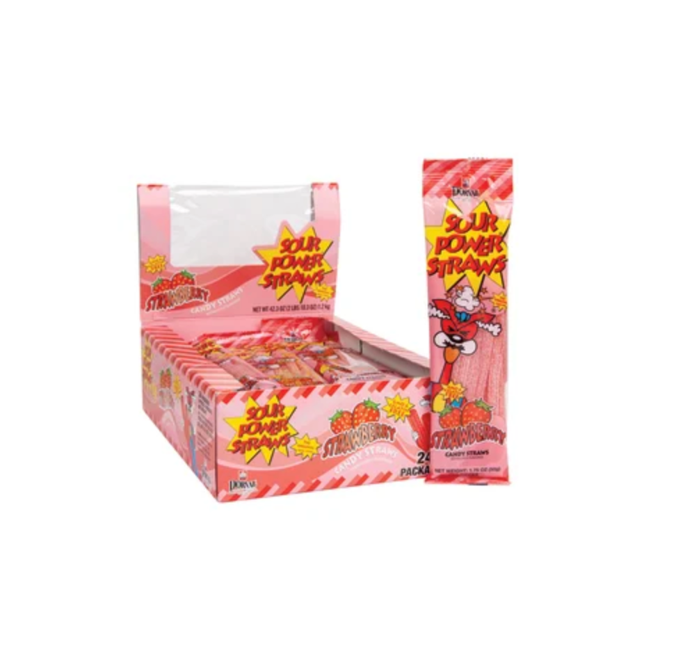 Sour Power Straws