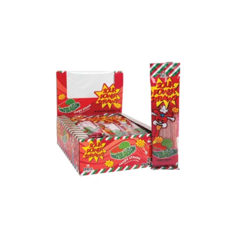 Sour Power Straws