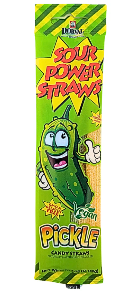 Sour Power Straws